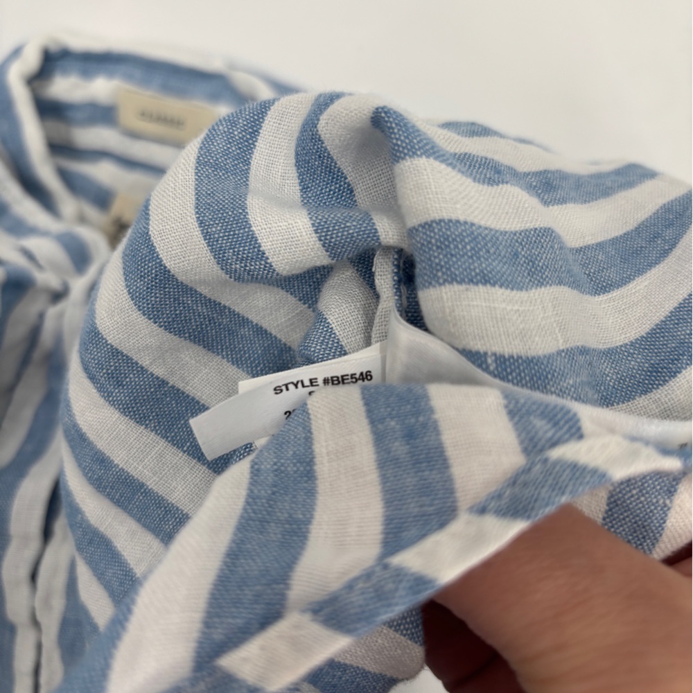 J.Crew Short-sleeve Baird McNutt Irish linen shirt - Picture 6 of 8